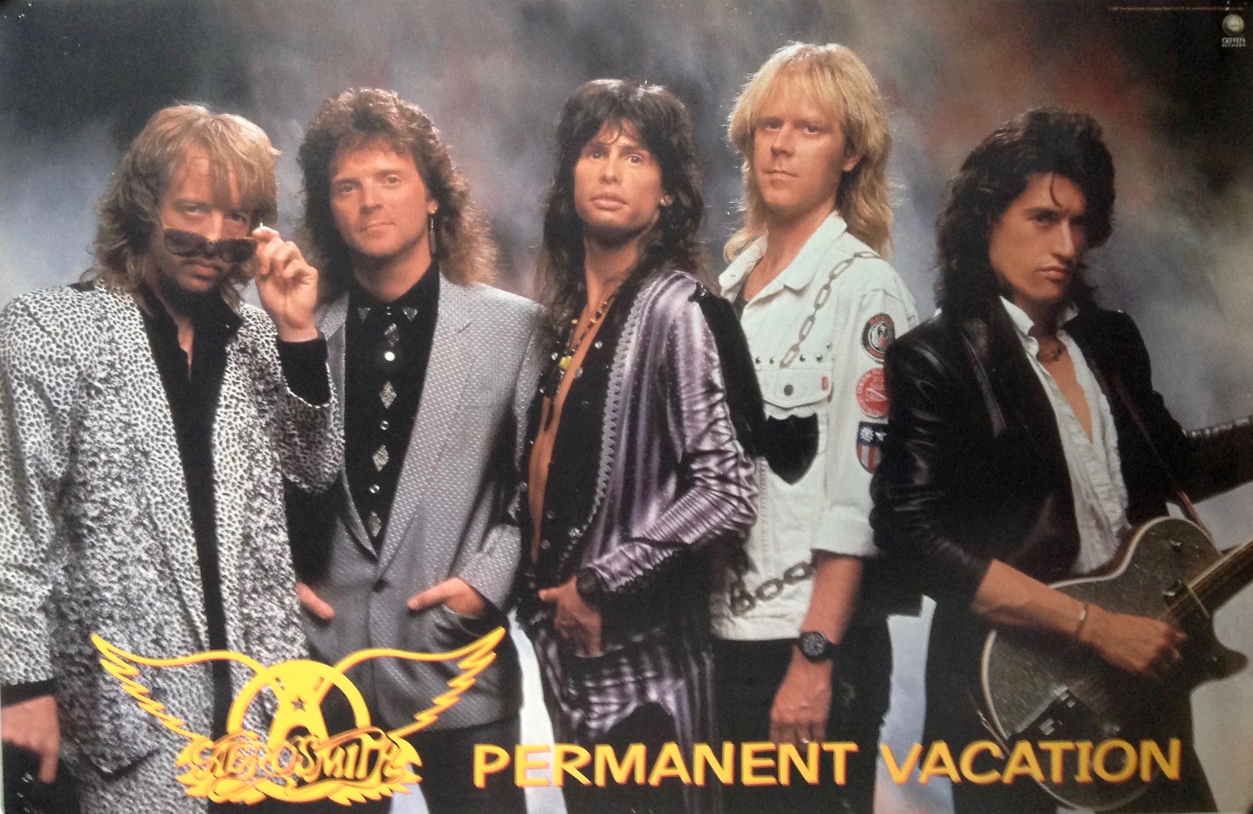 Aerosmith | 1987 Permanent Vacation Promo Poster - Tinnitist