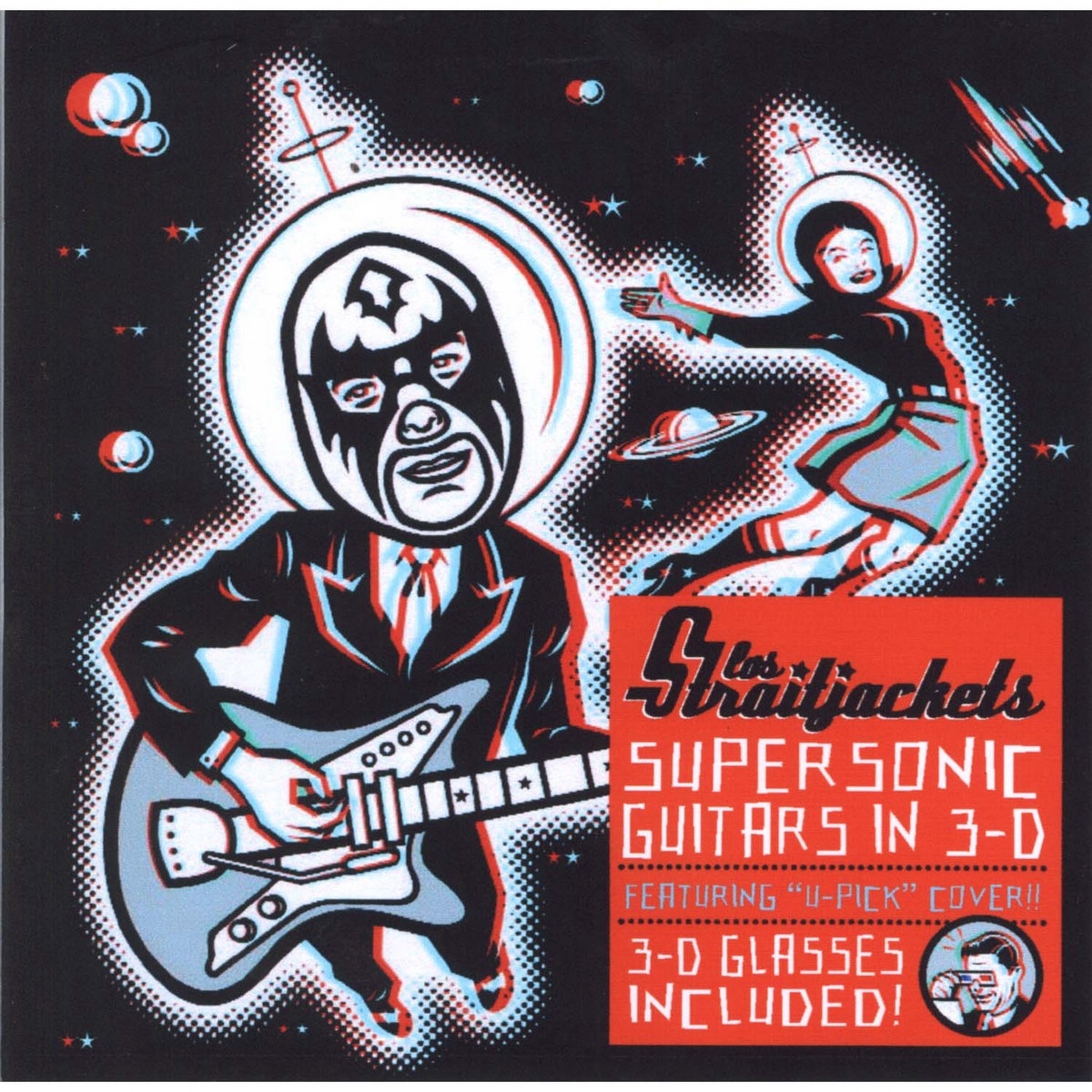 Classic Album Review: Los Straitjackets | Supersonic Guitars in 3-D ...